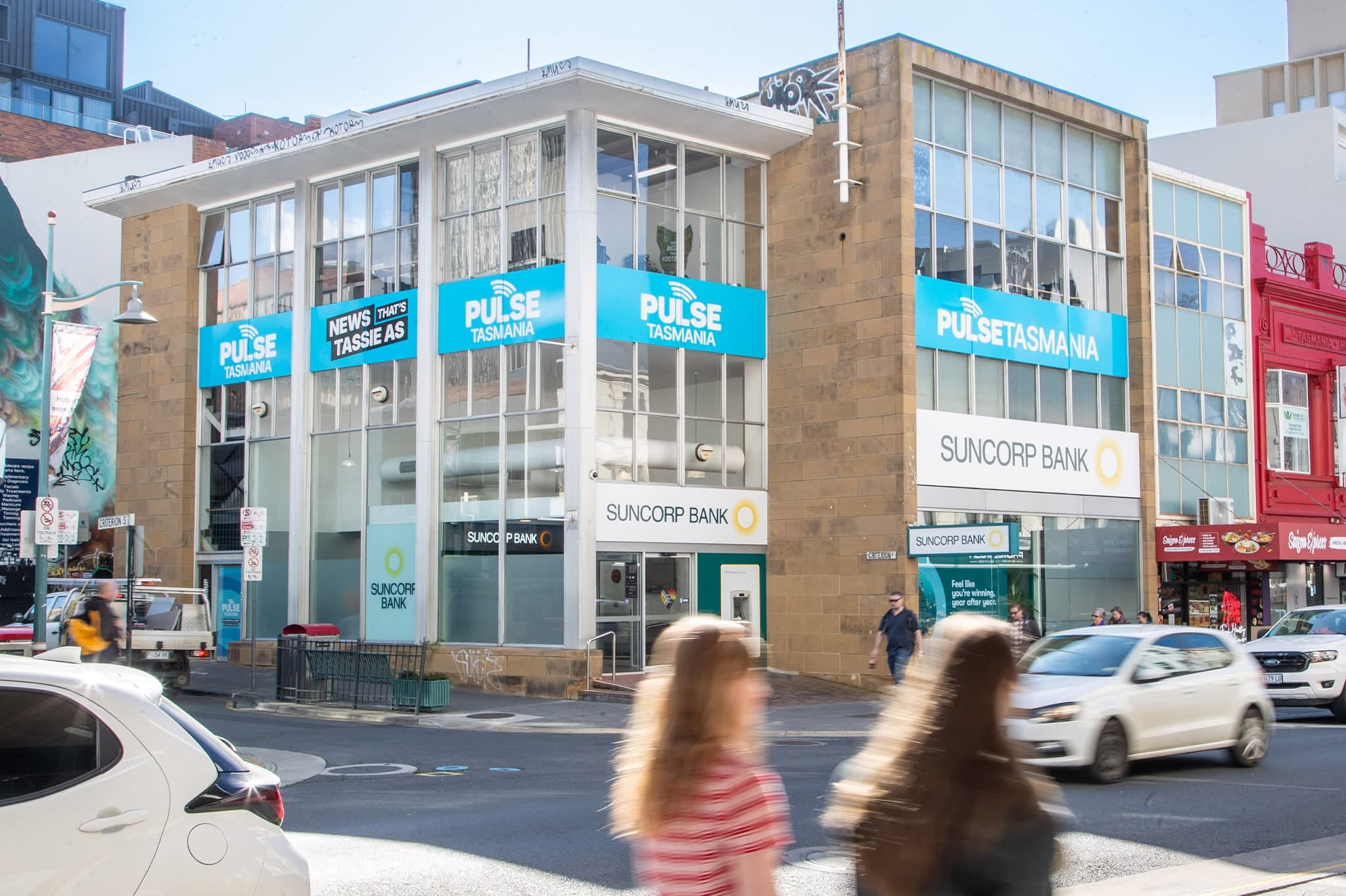 The Pulse Tasmania newsroom on Liverpool St, Hobart